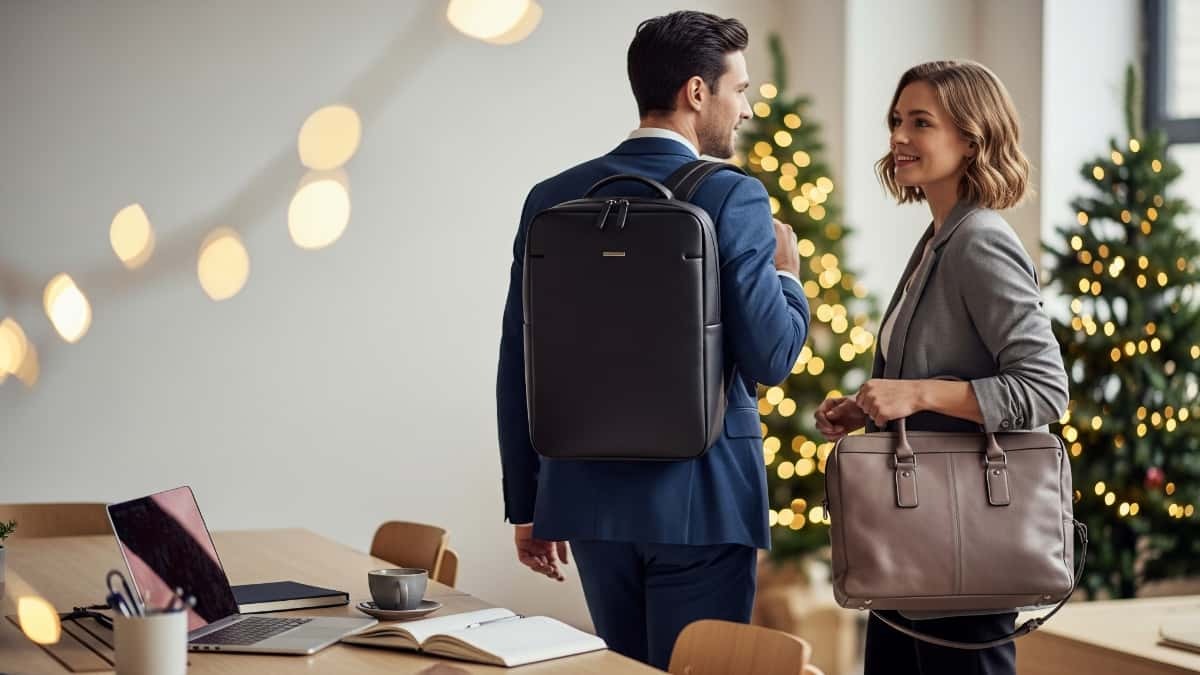Idées cadeaux Noël 2025 : sacs business et cartables pour briller au bureau